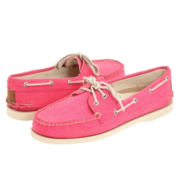sperry top sider pink